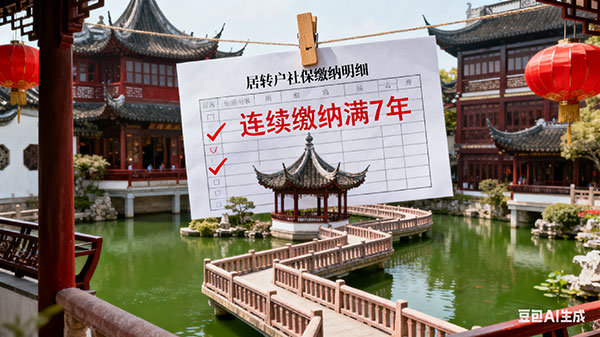 應屆生落戶(hù)上海，掛靠親戚戶(hù)口流程與材料清單